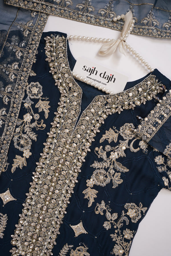 Husan e Jahan - Luxury Festive Collection - Ready to Wear - V2 - D4 - HEJV2D4