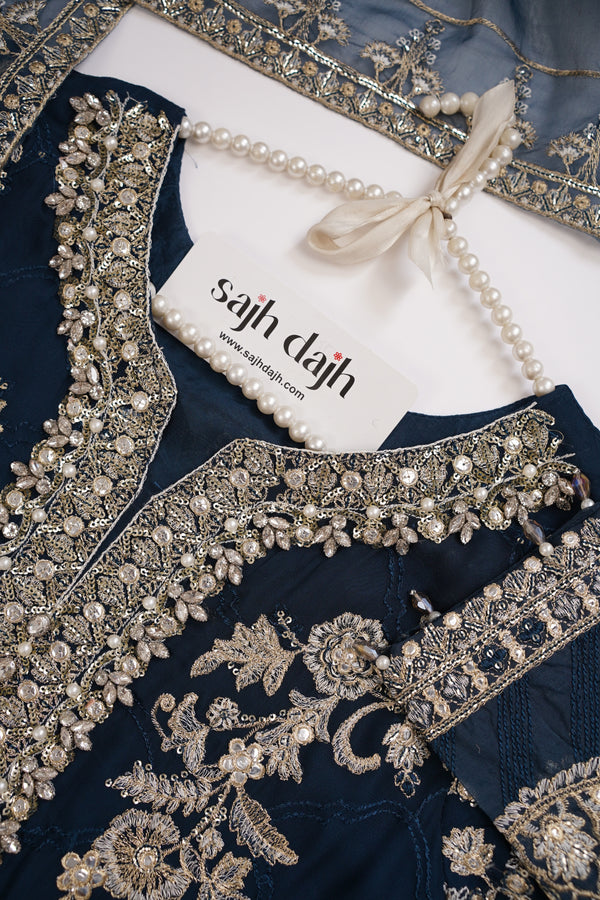Husan e Jahan - Luxury Festive Collection - Ready to Wear - V2 - D4 - HEJV2D4