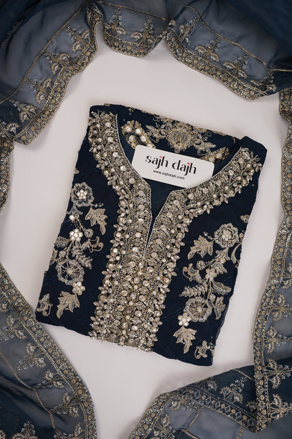 Husan e Jahan - Luxury Festive Collection - Ready to Wear - V2 - D4 - HEJV2D4