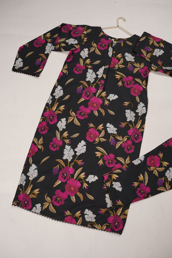 Rozi - Exclusive Khaddar  Shirt And Trouser- Ready to Wear - MC194