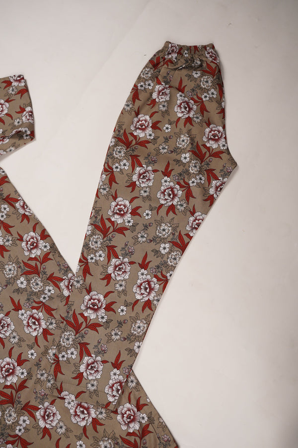 Rozi - Exclusive Khaddar  Shirt And Trouser- Ready to Wear - MC195