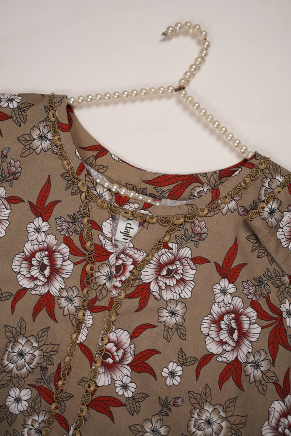 Rozi - Exclusive Khaddar  Shirt And Trouser- Ready to Wear - MC195
