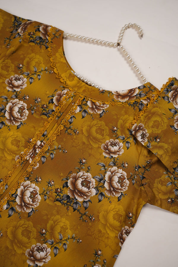 Rozi - Exclusive Khaddar  Shirt And Trouser- Ready to Wear - MC193