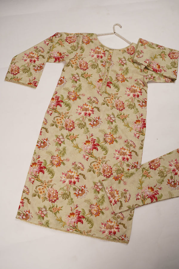 Rozi - Exclusive Khaddar  Shirt And Trouser- Ready to Wear - MC196