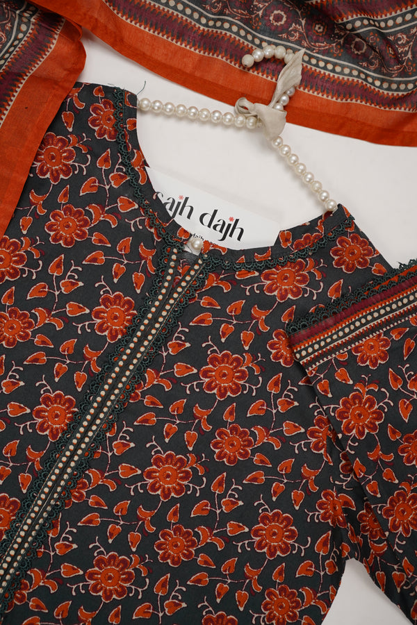 Viral Farshi shalwar Bin Saeed original - Lawn outfit with Lawn  Dupatta - Ready to wear