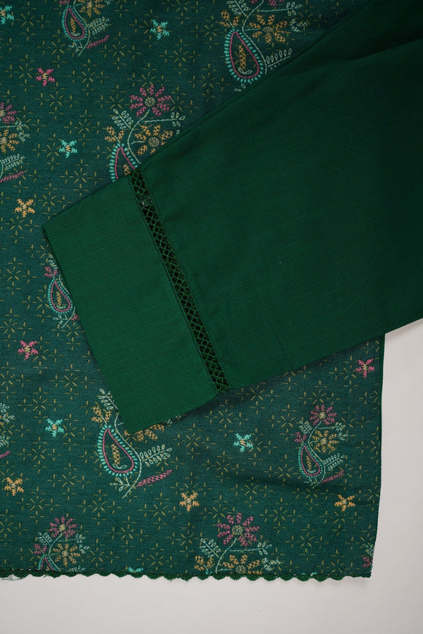 Rozi - Khaddar Outfit with Shawl - Ready to wear PKD012