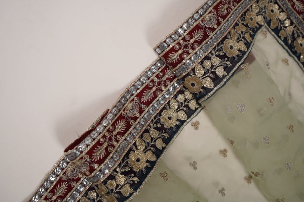 Tehwar - Luxury Organza Festive Collection with Gararah - Ready to Wear - Tehv9d2