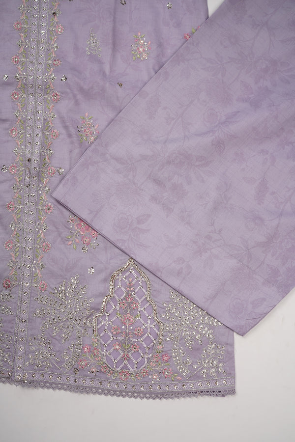 Bin Saeed Originals - Farshi Shalwar - Lawn Outfit with Chiffon Dupatta - Ready to wear PD051