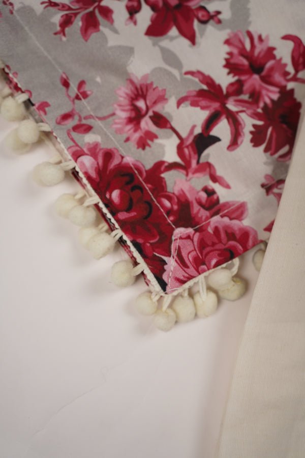 Rozi - Exclusive Khaddar Outfit with  Shawl - Ready to Wear - PD151