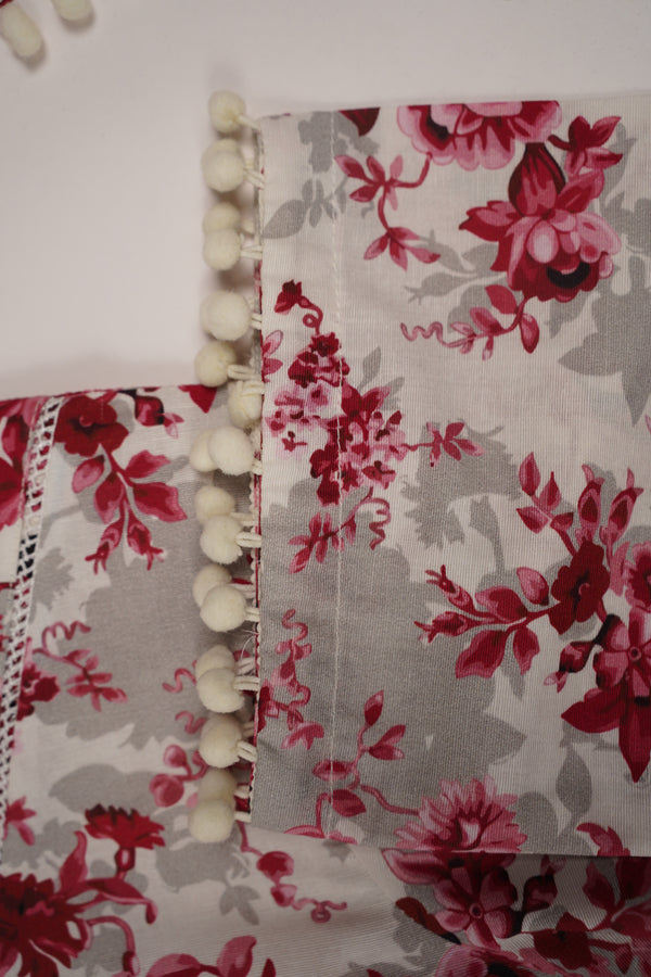 Rozi - Exclusive Khaddar Outfit with  Shawl - Ready to Wear - PD151