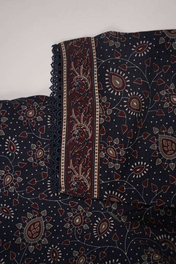 Bin Saeed Originals - Exclusive Khaddar Outfit with  Shawl - Ready to Wear - PD163