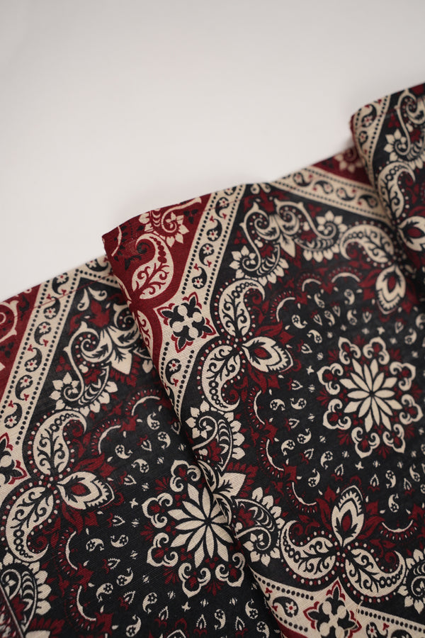 Bin Saeed by SajhDajh - Exclusive Khaddar Outfit with  Shawl - Ready to Wear - PD170