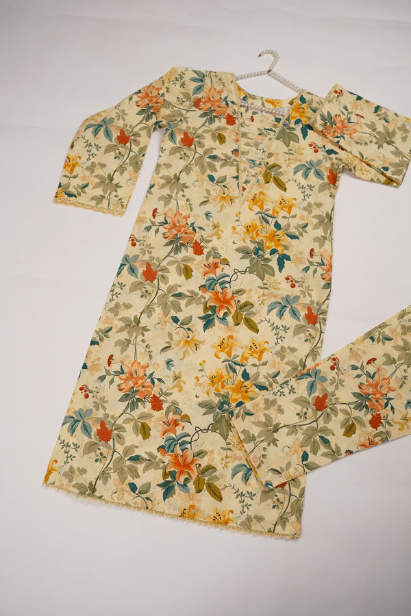 Rozi - Exclusive Khaddar  Shirt And Trouser - Ready to Wear - PD180
