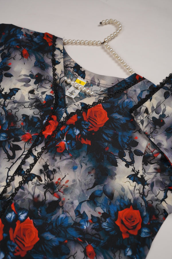 Rozi - Exclusive Khaddar  Shirt And Trouser - Ready to Wear - PD179
