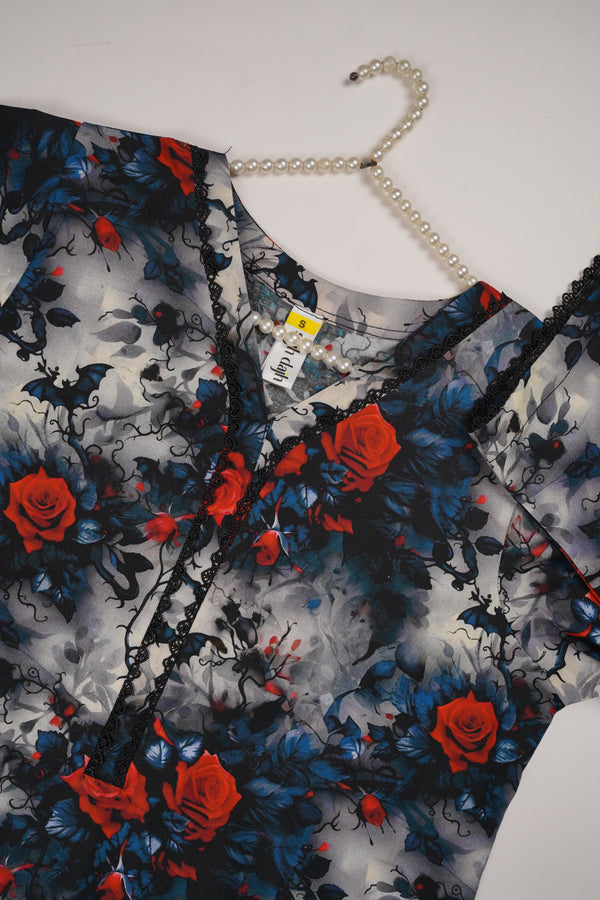 Rozi - Exclusive Khaddar  Shirt And Trouser - Ready to Wear - PD179