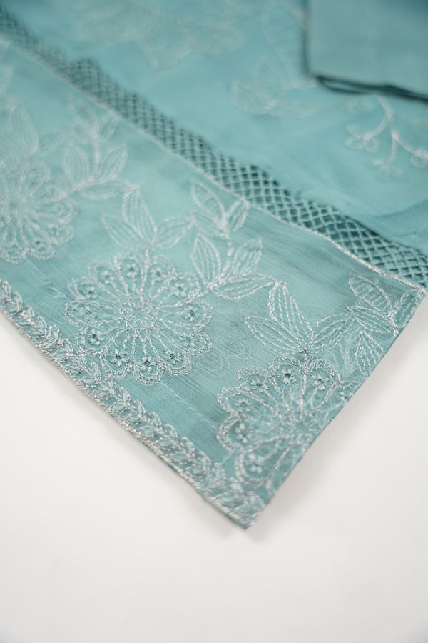 Husan e Jahan - Luxury Chiffon Outfit with Chiffon Dupatta - Ready to Wear - V2 - Eid25 - 08 - HEJFeroziV208