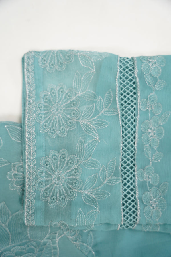 Husan e Jahan - Luxury Chiffon Outfit with Chiffon Dupatta - Ready to Wear - V2 - Eid25 - 08 - HEJFeroziV208