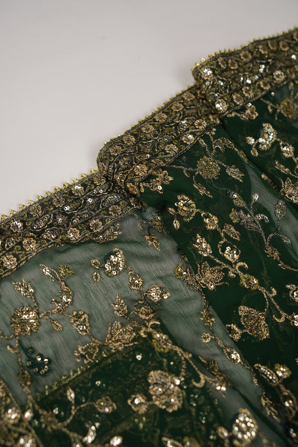 Husan e Jahan - Luxury Festive Collection with Crushed Sharara - Ready to Wear - HEJ-V4-D8