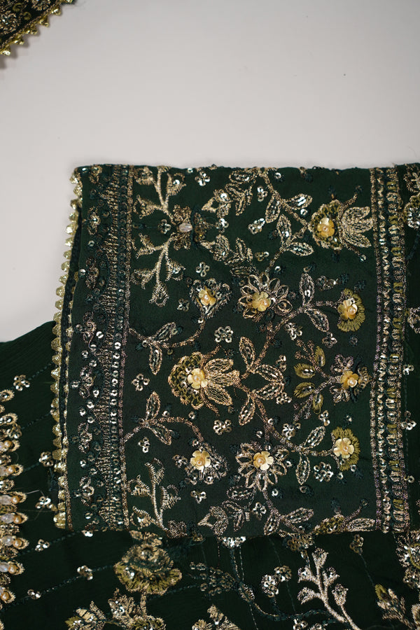 Husan e Jahan - Luxury Festive Collection with Crushed Sharara - Ready to Wear - HEJ-V4-D8