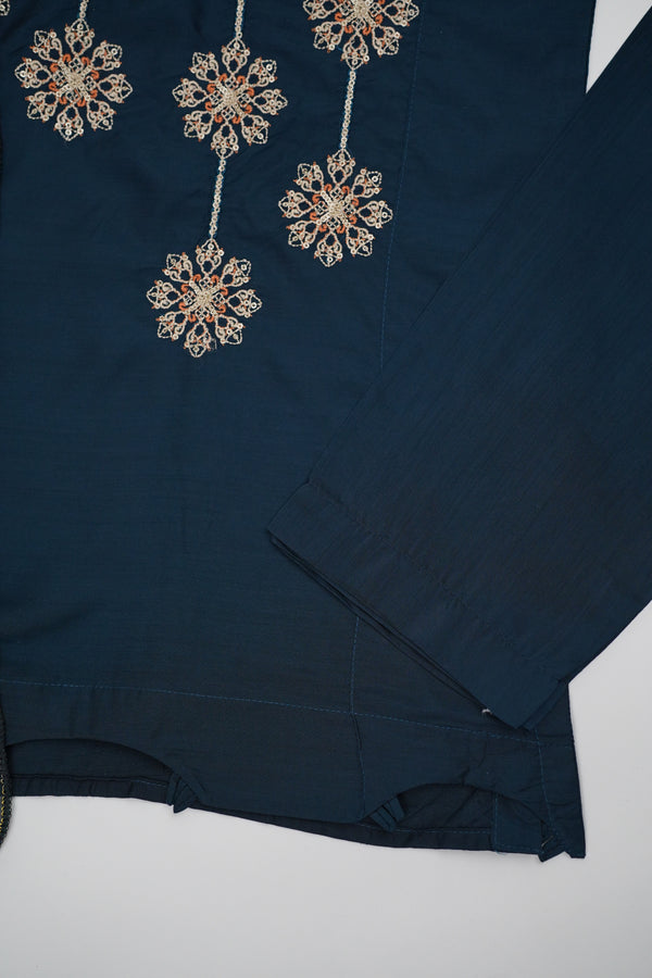 پیاری بیٹی - Kids Festive Collection Outfit with Trouser and Dupatta - Ready to Wear