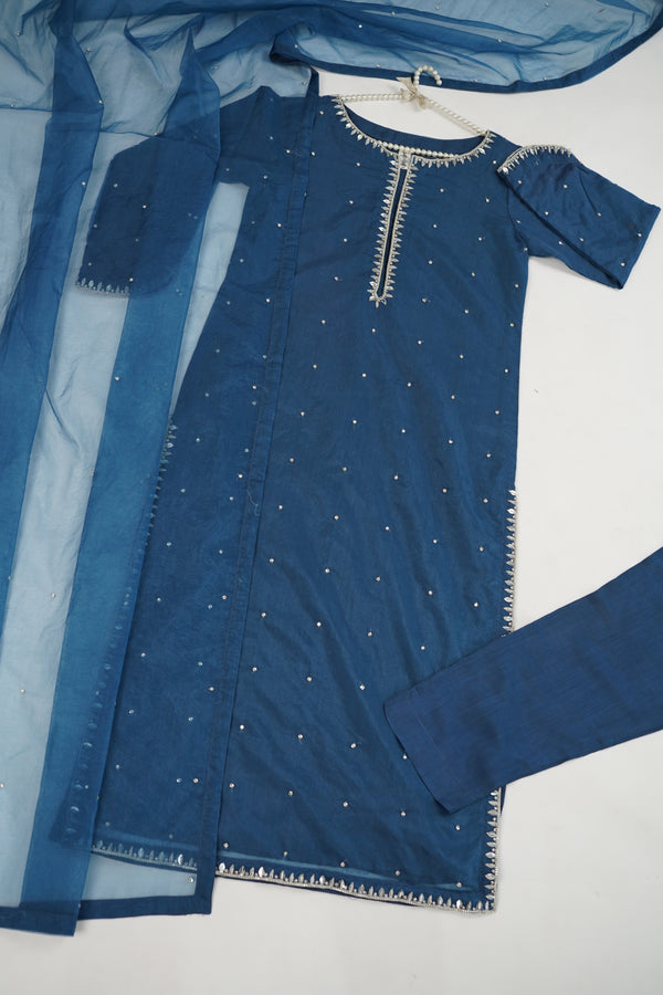Khaas - Luxury Organza Outfit - Hand Work - Ready to Wear - Eid25 - TEHV7D7