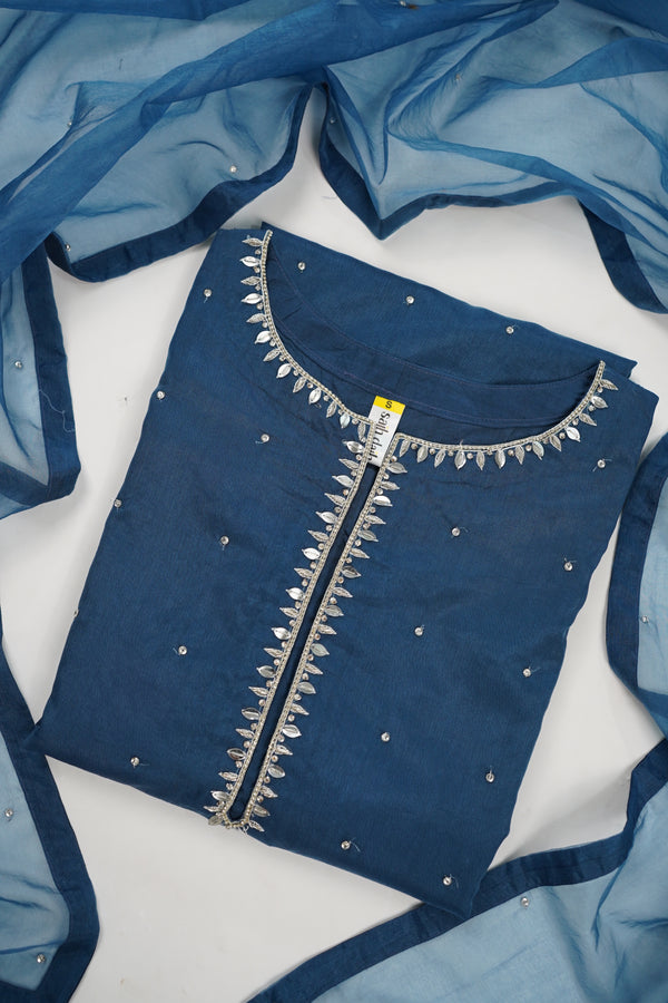 Khaas - Luxury Organza Outfit - Hand Work - Ready to Wear - Eid25 - TEHV7D7