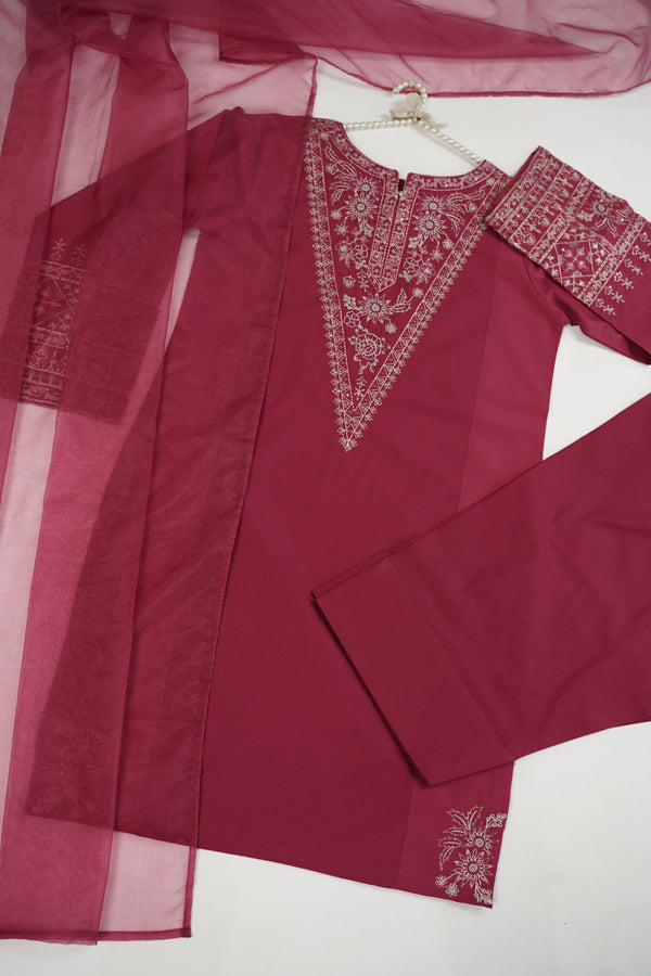Rozi - Viral Farshi Shalwar Outfit - Ready to Wear - NO Dupatta
