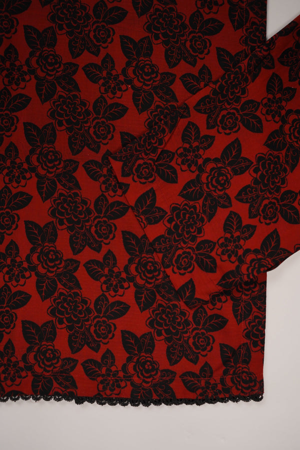 Rozi - Printed Viscose Outfit  - Ready to Wear PD117