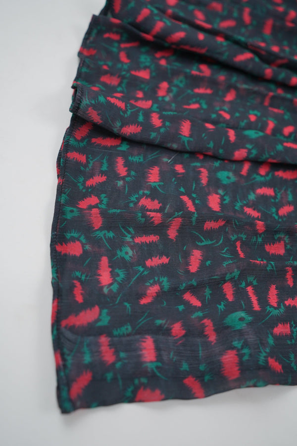 Sajh Dajh Lyra -  Printed Chiffon Maxi - Ready to Wear