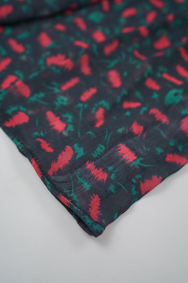 Sajh Dajh Lyra -  Printed Chiffon Maxi - Ready to Wear