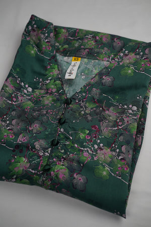 Sajh Dajh Rozi - Premium Viscose Printed Shirt with Trouser - Warm Fabric - Winter Collection