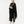 Load image into Gallery viewer, Rozi - Luxury Velvet Outfit with Embroidered Velvet Shawl - Black

