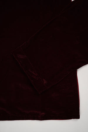 Rozi - Luxury Velvet Outfit with Embroidered Velvet Shawl
