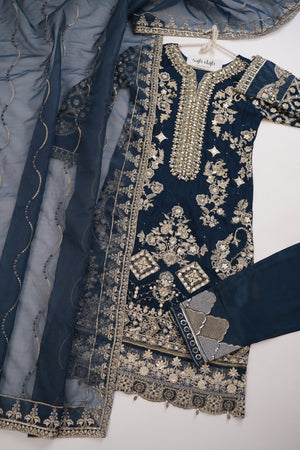 Husan e Jahan - Luxury Festive Collection - Ready to Wear - V2 - D4 - HEJV2D4-SD