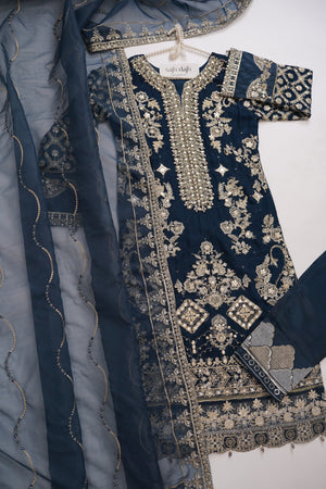 Husan e Jahan - Luxury Festive Collection - Ready to Wear - V2 - D4 - HEJV2D4-SD