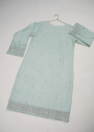 Tehwar - Luxury Organza Outfit with Organza Dupatta - Ready to Wear MC263- Eid Volume 1
