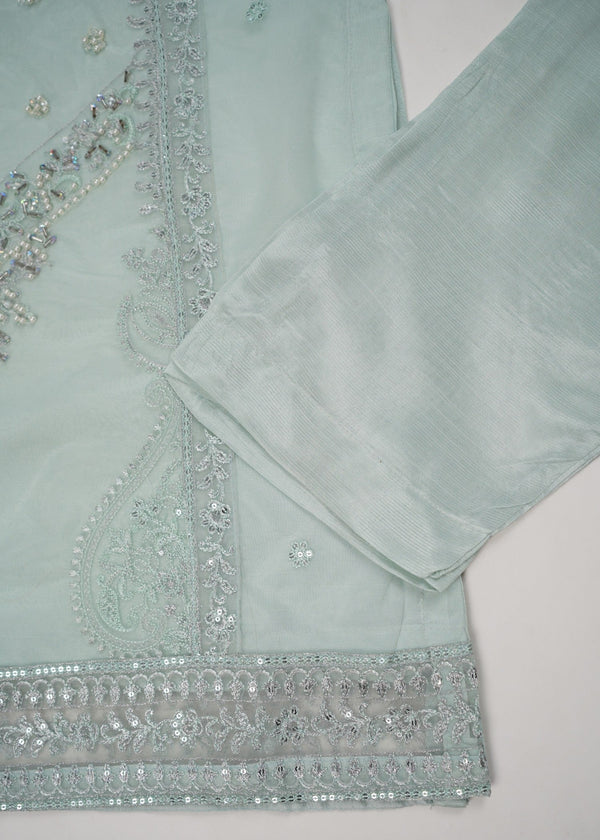 Tehwar - Luxury Organza Outfit with Organza Dupatta - Ready to Wear MC263- Eid Volume 1