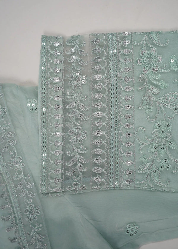 Tehwar - Luxury Organza Outfit with Organza Dupatta - Ready to Wear MC263- Eid Volume 1