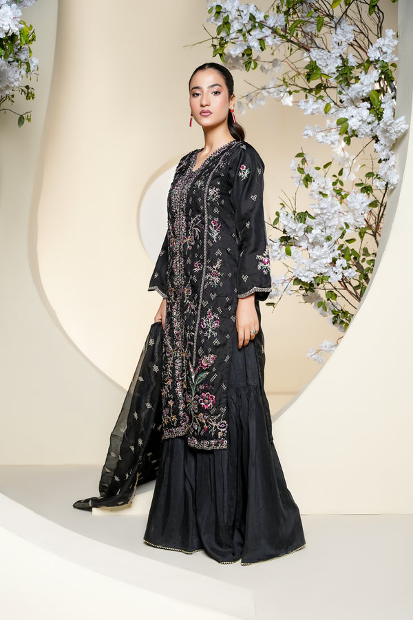 Bin Saeed Originals - Printed Lawn Outfit with Lawn Dupatta - Ready to Wear