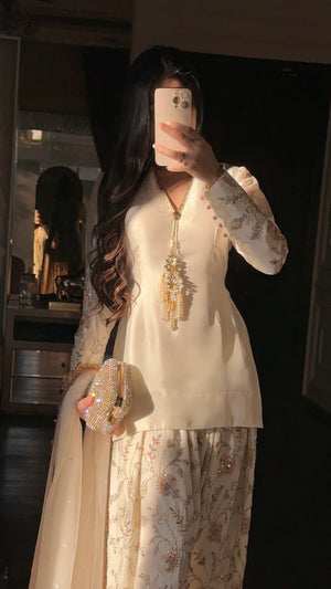 Khaas - Luxury Sheesha Silk  Outfit Tessal silk   Dupatta - Ready to Wear SD592