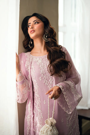 Husan e Jahan - Luxury Festive Collection  Outfit with Chiffon Dupatta  - Ready to Wear SD574