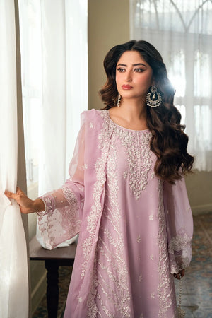 Husan e Jahan - Luxury Festive Collection  Outfit with Chiffon Dupatta  - Ready to Wear SD574