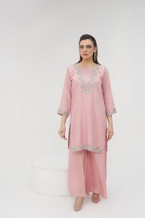 Khaas - Luxury Organza Outfit - Hand Work - Ready to Wear - Tehv10d4
