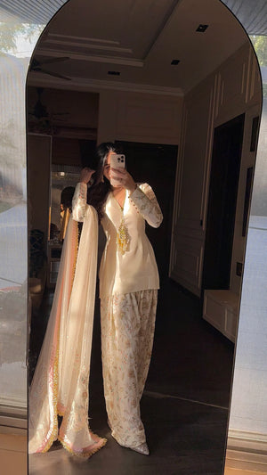 Khaas - Luxury Sheesha Silk  Outfit Tessal silk   Dupatta - Ready to Wear SD592