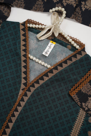 Rozi - Luxury Dhanak Outfit With Shawl - Ready to Wear-SD