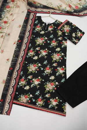 Bin Saeed Originals - Exclusive Khaddar Outfit with  Shawl - Ready to Wear SD541