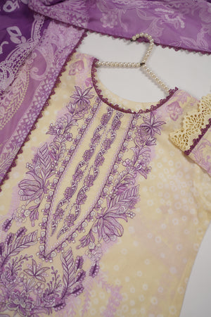Rozi  - Exclusive Lawn  Outfit with Dupatta - Ready to Wear - SD335