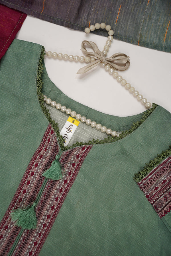 Rozi - Printed  Viscose  Outfit - Ready to Wear PD133 pista