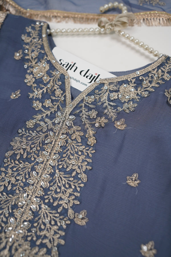 Chiffon Budget Wear Suit with Chiffon Dupatta - Ready to Wear