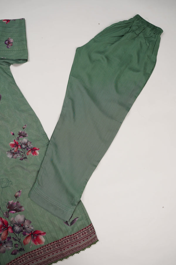 Rozi - Printed  Viscose  Outfit - Ready to Wear PD133 pista